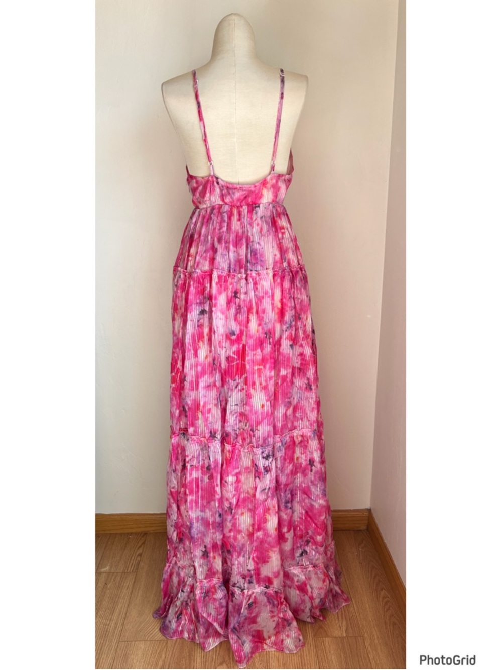 Rococo Sand Hikari Cut Out Maxi Pink Fushia Medium New With Tags - Picture 3 of 4